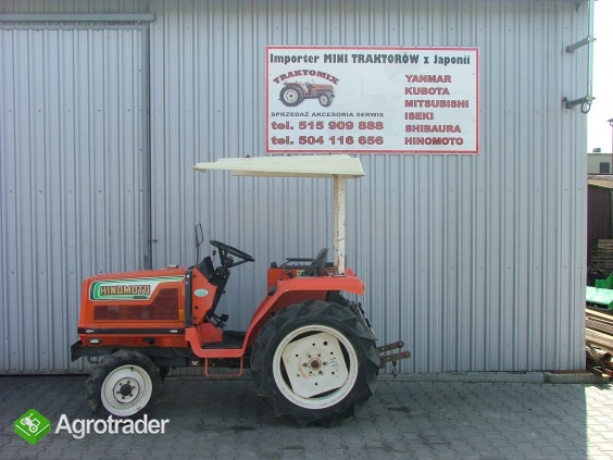 Mini traktorek Hinomoto N189, 19KM, 4x4