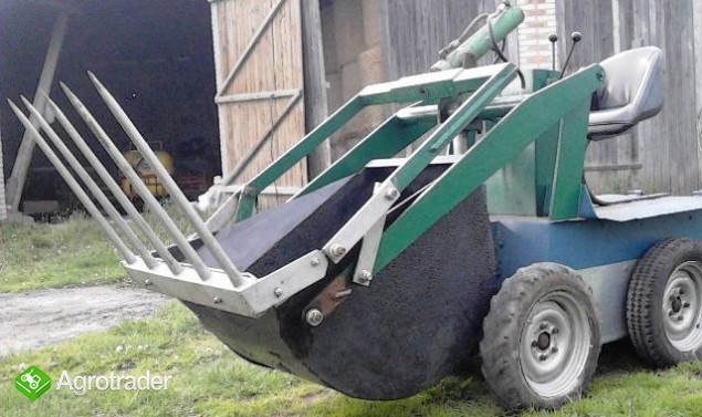 Miniładowarka 4X4 do obornika ładowarka ładowacz TUR traktor