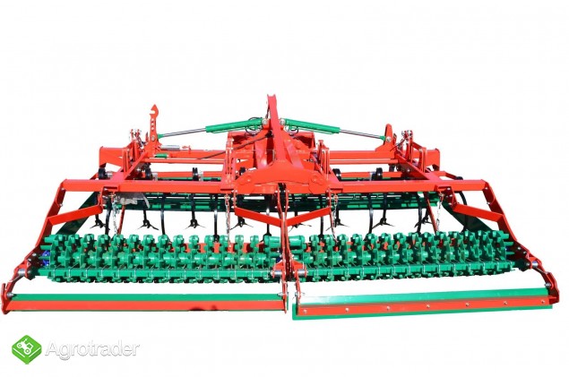 Agregat uprawowy ciężki AGRO-MASZ hydraulicznie składany  - zdjęcie 2
