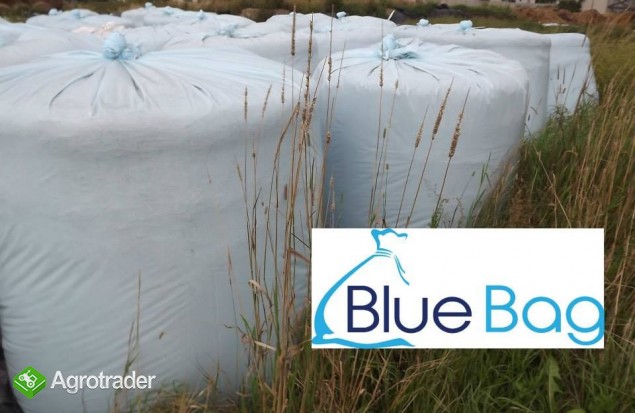 Worki do sianokiszonki Blue Bag błękitne super jakość bardzo wytrzymał - zdjęcie 1