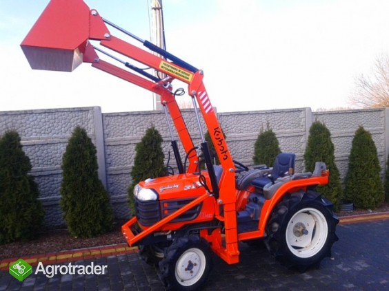 Kubota GB155 15 KM 4x4 + Ładowacz TUR mini traktor traktorek  - zdjęcie 2