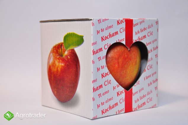 Sprzedam jabłka z napisami i love you - zdjęcie 3