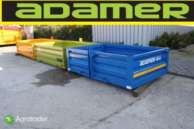Skrzynia ładunkowa transportowa kontener ciągnik wózek widło ADAMER 