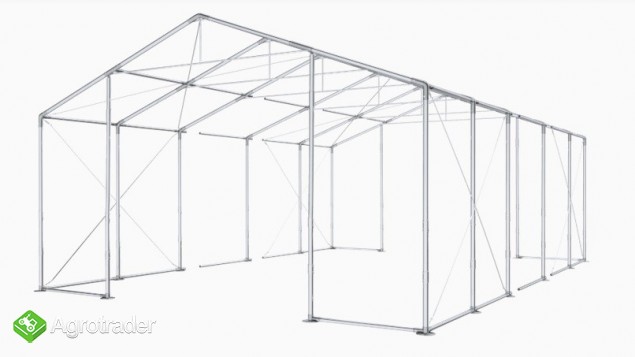 Całoroczna Hala namiotowa 8m × 14m × 3,5m/4,96m - zdjęcie 1