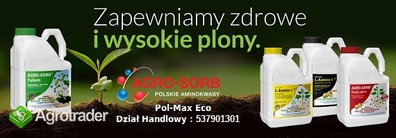Polskie Aminokwasy, Biostymulator Agro-Sorb Folium  - zdjęcie 1