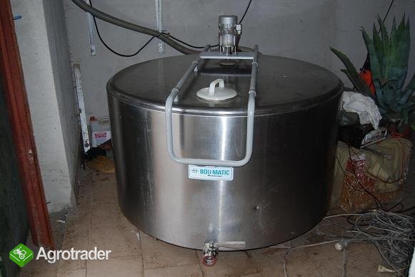 Zbiornik do schładzania mleka - 800 litrów