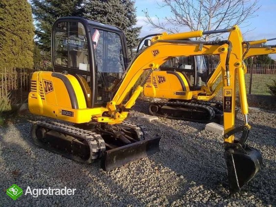 JCB 802 roczniki: 2004-2006 --- koparkikrakow.pl - zdjęcie 3