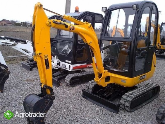 JCB 8018 2007 rok 1,6t - rozsuwane gąsienice