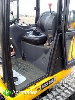 Koparka JCB 801.8 - 2007 rok - 1,6 tony - zdjęcie 1