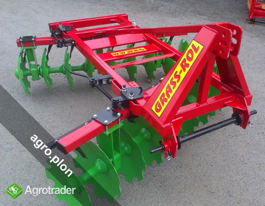 Brona talerzowa Grass-rol Talerzówka WZMOCNIONA Transport cała Polska