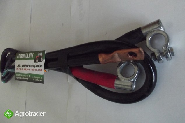 Przewody akumulatorowe kompletne URSUS C 330M.    - zdjęcie 1