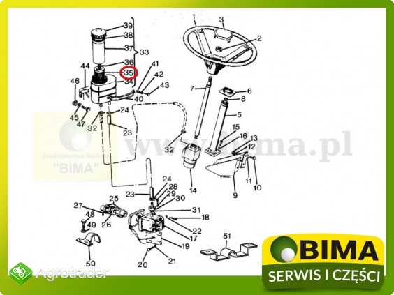 Filtr hydrauliki Landini Advantage 85,95,Atlantis 100 - zdjęcie 2