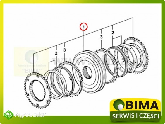 Synchronizator rewersu Same EXPLORER 115,LASER 100 - zdjęcie 1