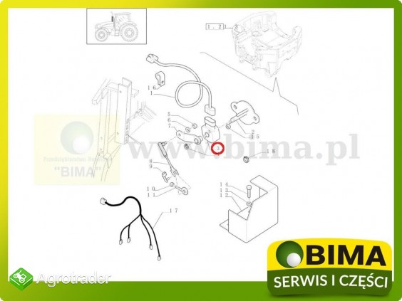 Potencjometr Case IH Quantum 65,75,85,95,JX 1060 - zdjęcie 1