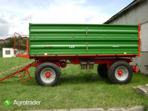 10tonowa nowa przyczepa