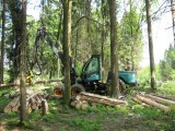 Harwester Timberjack 1270B