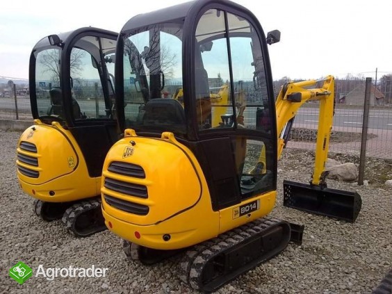 JCB 8014 2005-2006 / mini koparki używane - zdjęcie 3